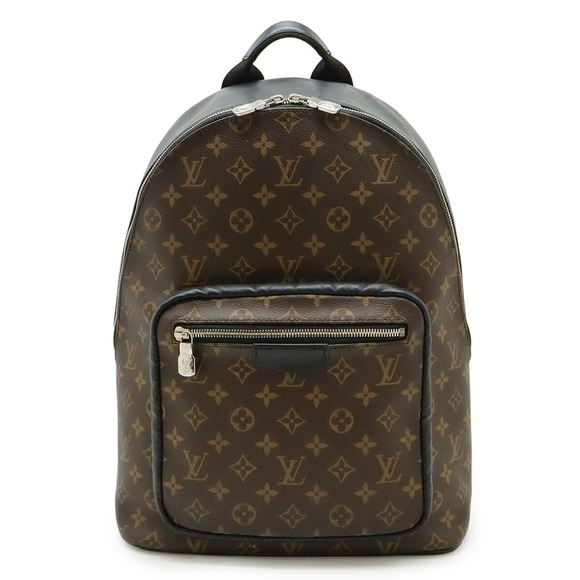 LOUIS VUITTON Authentic Black Monogram Backpack main image 6